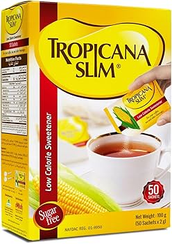 Tropicana Slim Low Calorie Sweetner Sachet 50's