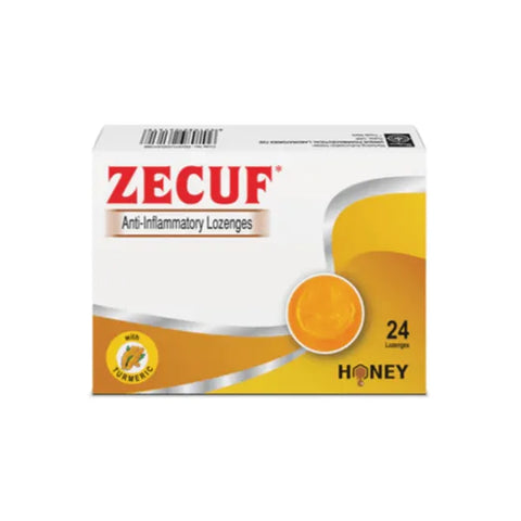 Zecuf Anti Inflammatory Lozenges Honey 24's