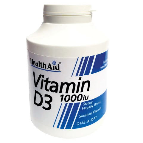 HEALTH AID VITAMIN D3 1000 IU TABLET 30'S -  - Bone Care, Covid Care, Essential Supplements, Immuno Care, Skin Care -  - PharmaCare Online 