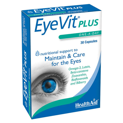 HEALTH AID EYE VIT PLUS CAPSULE 30'S -  - Eye Care, healthaid, Nutrition, Personal Care, Vitamin&Minerals -  - PharmaCare Online 