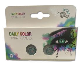 Pretty Eyes Daily Color Lenses '2' Aqua/Ocean
