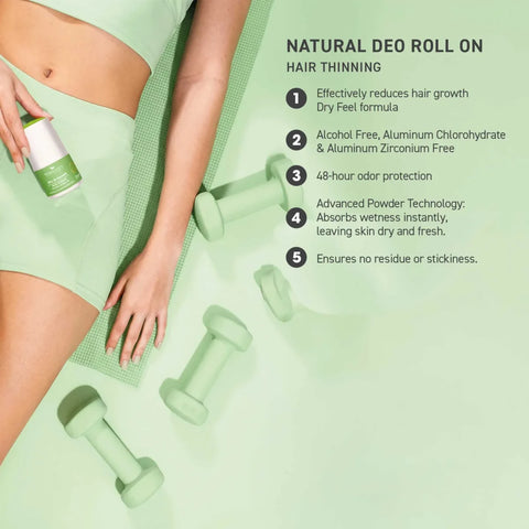 Bio Balance Dry & Smooth Hair Thinning Deo Roll-On 50ml