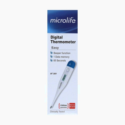 Microlife Digital Thermometer, Mt 3001