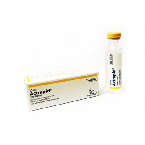 Insulin Actrapid 100 IU/10 mL Vial