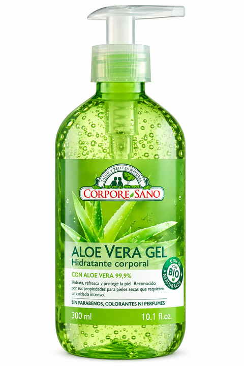 Corpore Sano Body Moisturiser Aloe Vera Gel 300 Ml