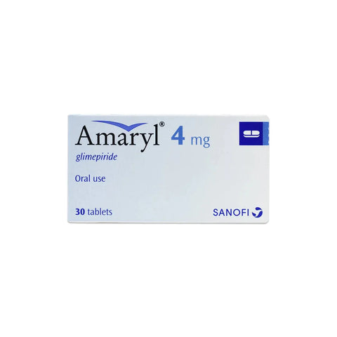 Amaryl 4 Mg Tablet 30's