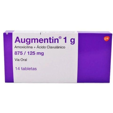 Augmentin 1 GM Tab 14S