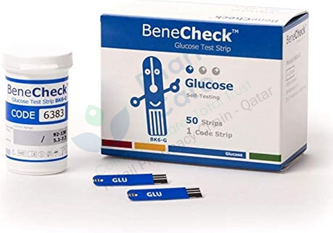 Benechek Glucose Strips,50's