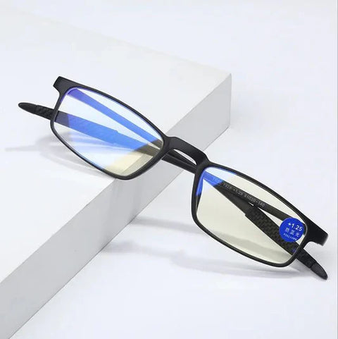 100 Eyewear (Black Anti Blue Lens Folded) – Power: +2.00 (254007)
