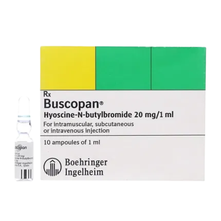 Buscopan 20mg/1ml Ampoules 6s