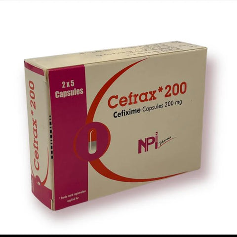Cefrax  200 Mg Cap 10s
