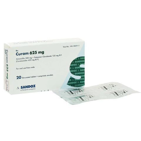 Curam 625mg Tab 20's