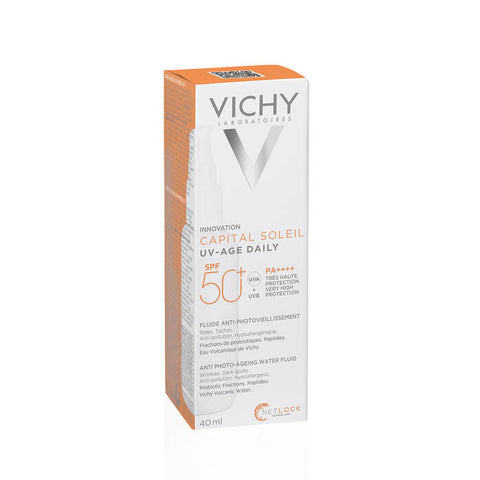 Vichy Capital Soleil UV Age Anti Ageing Sunscreen SPF50+ 40Ml