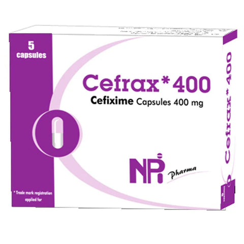 Cefrax Hard Capsule 400Mg 5 CAP