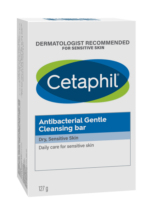 Cetaphil Antibacterial Bar,127 Gm