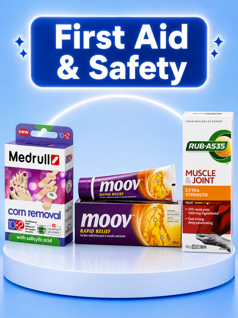 First Aid, Rehab & Supports