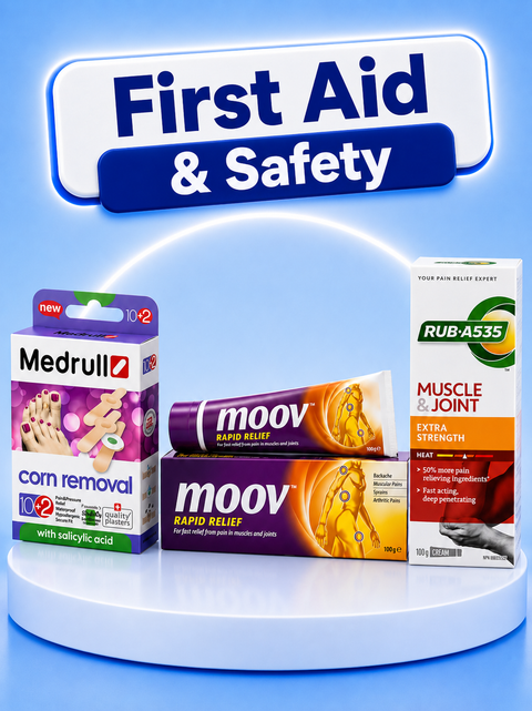 First Aid, Rehab & Supports