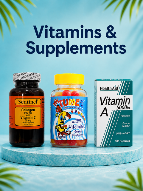 Vitamins & Supplements – Multivitamins, Minerals & Daily Health Support