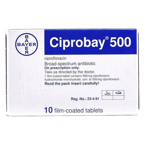 Ciprobay Tablet 500 Mg 10 PC