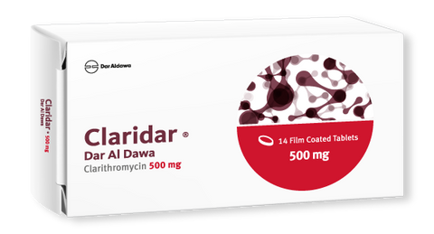 Claridar 500Mg 14 tablets