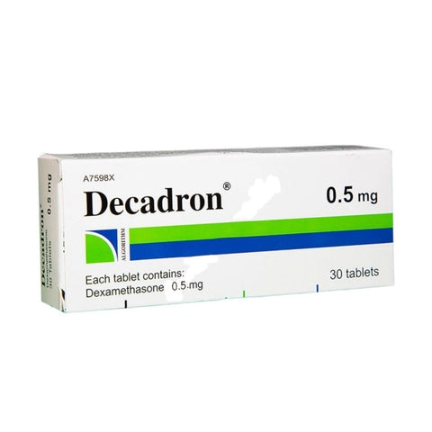 Decadron 0.5mg Tablet 30's
