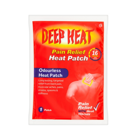 Deep Heat Pain Relief Patches 1's