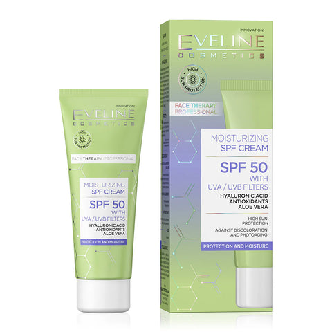 Eveline Moistursizing cream Spf50 30ml