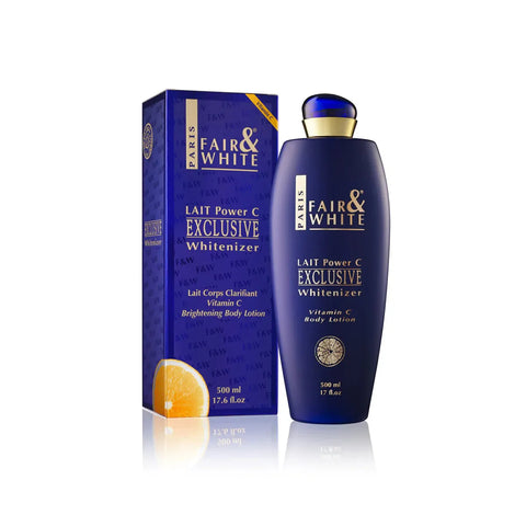FAIR & WHITE EXCLUSIVE VITAMIN C BODY LOTION 500ML -  - Body Care, Face Care, Mother & Baby Care, Personal Care, SKIn Care -  - PharmaCare Online 