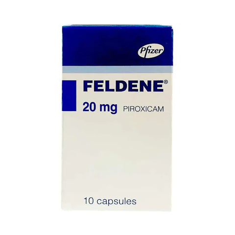 Feldene 20 Mg Dispersible Tablet, 10's