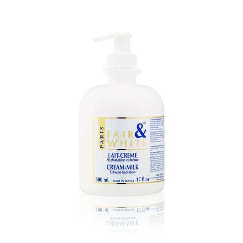 Fair & White Original Cream Milk Hydration Pump, 500 ML