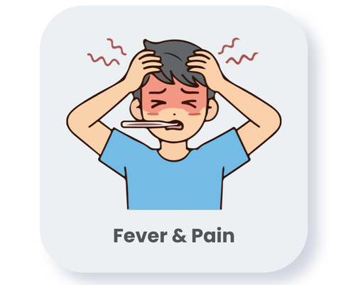 Fever & Pain Relief Medicines – Tablets, Syrups & Topical Treatments