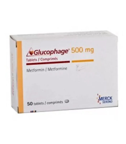 Glucophage 500 Mg Tablet, 100's