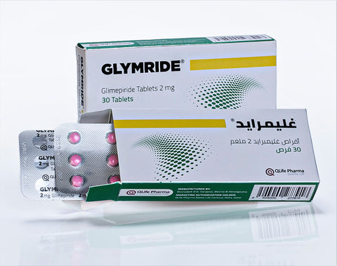 Glymride 2 mg Tab 30's