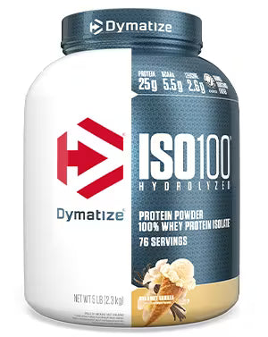 Dymatize ISO-100 Hydrolyzed Gourmet Vanilla 5LB