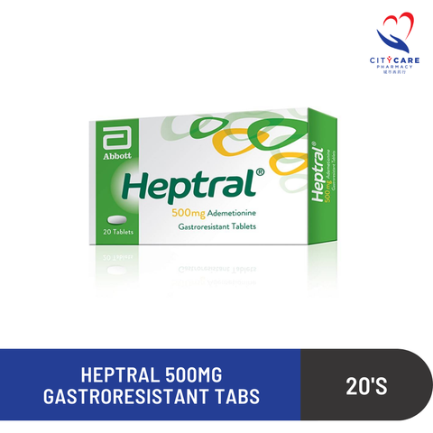 Heptral 500 Mg Tab 20's