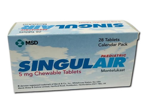 Singulair 5Mg Chewable Tablet