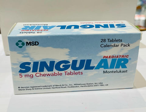 Singulair 5Mg Chewable Tablet