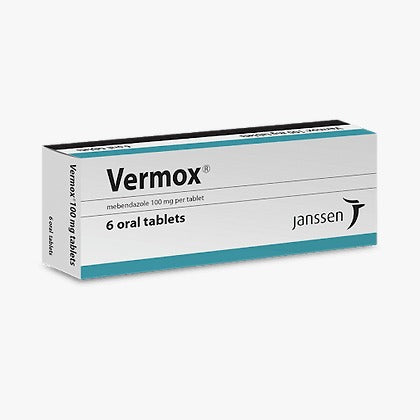 Vermox 100MG Tab 6s