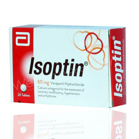 Isoptin 80 Mg Tab 20's