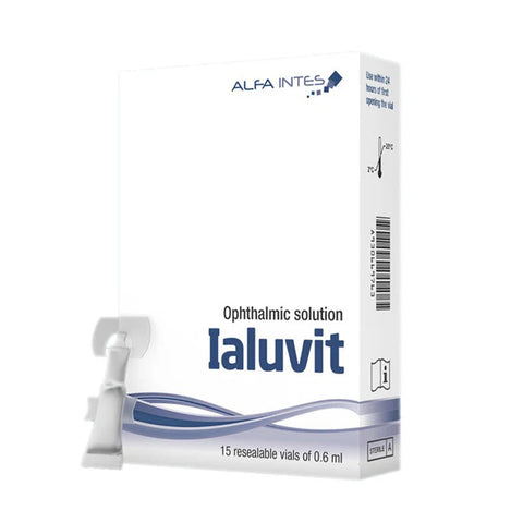 Alfa Intes Ialuvit Ophthalmic Solution 0.6Ml Vial 15'S