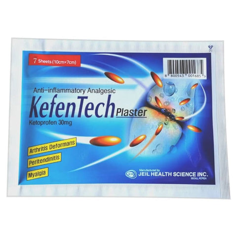 Kefentech 30mg Plaster Sheets 7's