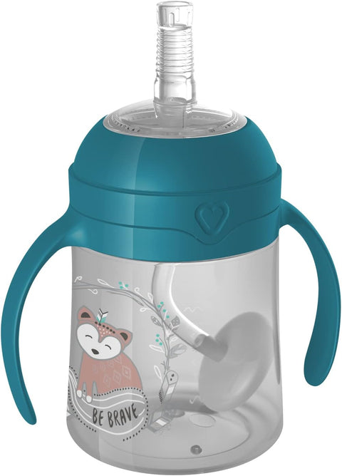 Lovi First cup with weighted straw (Indian Summer - 35/362), 150 Ml - 6m+