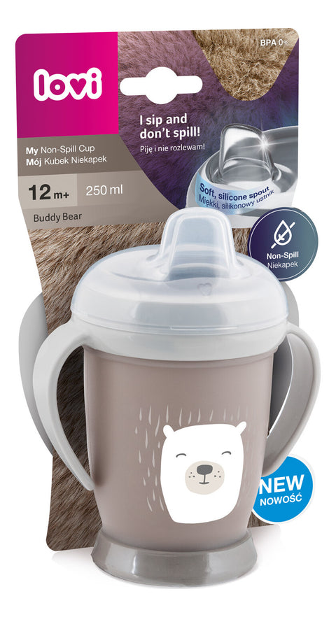 Lovi My Non-spill Cup Buddy Bear (35/344), 250 Ml - 6m+