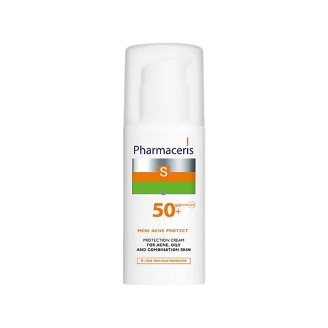 PHARMACERIS MEDI ACNE PROTECT SPF 50+CREAM 50ML -  - Body Care, Face Care, Mother & Baby Care, Personal Care, Pharmaceries, Skin Care -  - PharmaCare Online 