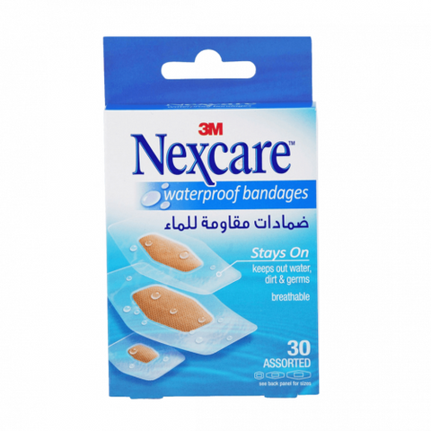 Nexcare Waterproof Bandage - 30'S