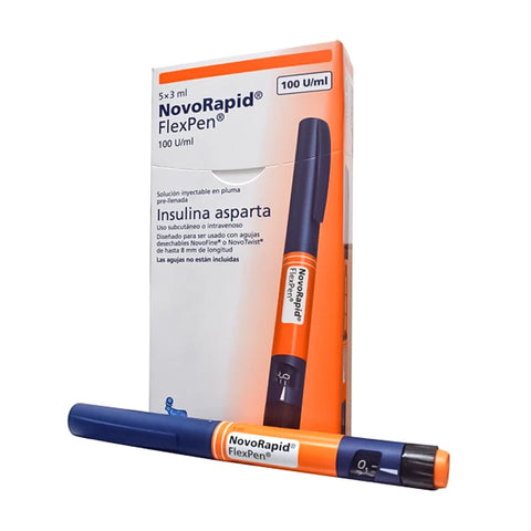 Insulin Novorapid  Flexpen 100 iu 5*3 ml