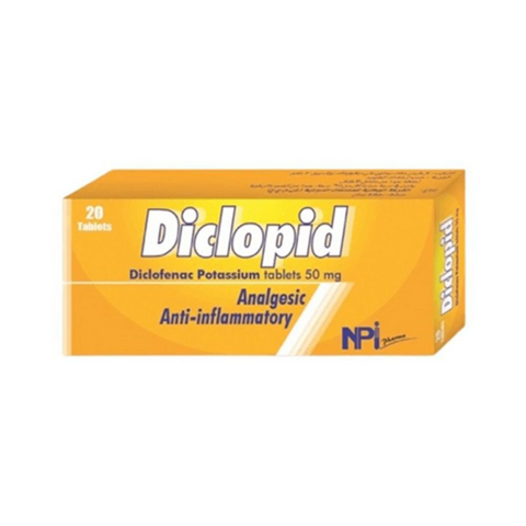 Diclopid 50 Mg Tablets 20's