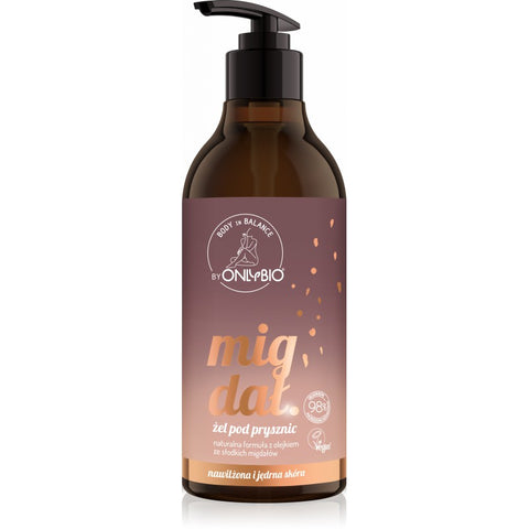 Body in Balance by ONLYBIO Almond shower gel 400ml