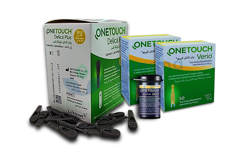 Onetouch Verio Refill Kit 100 strips and 100 lancets