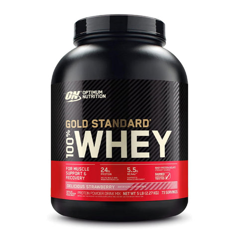 Optimum Nutrition Gold STD 100% Whey Delicious Strawberry -2 lb